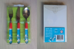 Set fourchette, couteau & cuillère