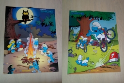 Poster double faces Schtroumpf Mag