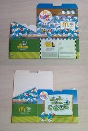 Boite de Happy Meal allemande série football 2006