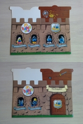 Boite de Happy Meal allemande série moyen-âge 2005
