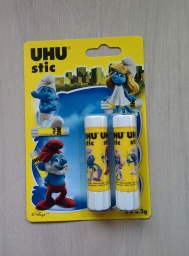UHU - Lot de 2 bâtons de colle 8,2g