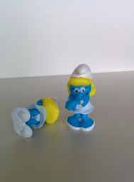 Schtroumpfette - Variante culotte blanche