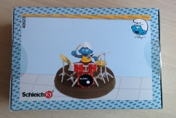 Schtroumpf à la batterie