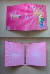 Classeur Schtroumpfette Disco queen