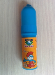 Sucette avec autocollant Grand Schtroumpf