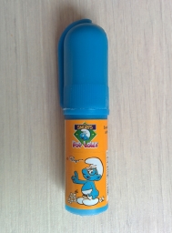 Sucette avec autocollant Schtroumpf à Lunettes