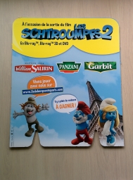 Tête de présentoir William Saurin, Panzani, Garbit