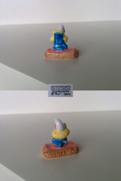 Schtroumpfette à la plage