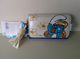 Portefeuille Schtroumpfette - Blanc & bleu