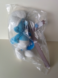 Marionnette Schtroumpf