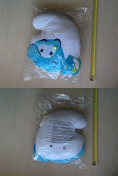 Coussin tête de Schtroumpf