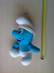 Peluche Schtroumpf à ventouse