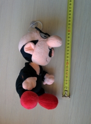 Peluche Gargamel à ventouse