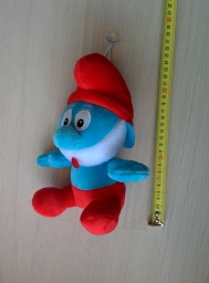 Peluche Grand Schtroumpf à ventouse