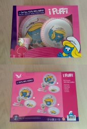 Set en mélamine Schtroumpfette