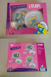 Set en mélamine Schtroumpfette