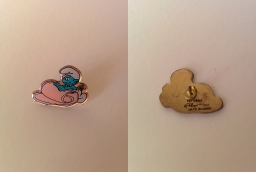 Pin's Ter Beke - Schtroumpf avec du jambon