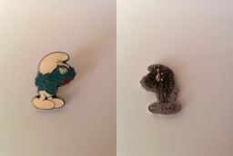 Pin's Corner - Schtroumpf qui tire la langue