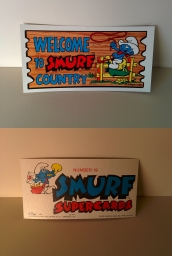 Smurf Supercards 19 - Welcome to Smurf country