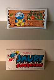 Smurf Supercards 21 - You're out of this world