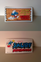 Smurf Supercards 23 - You make me feel like a winner