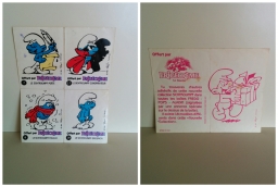 Autocollants Schtroumpfs