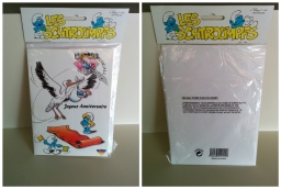 Carte d'anniversaire musicale Bébé Schtroumpf