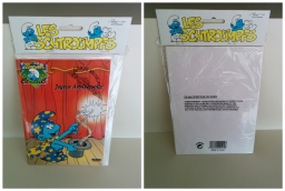 Carte d'anniversaire musicale Schtroumpf magicien