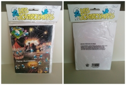 Carte d'anniversaire musicale Schtroumpfs qui font la fête