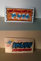 Smurf Supercards 43 - Come Smurf with us !