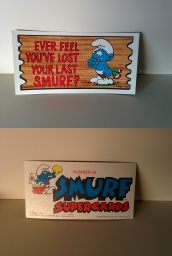 Smurf Supercards 44 - Ever feel you've lost your last Smurf ?