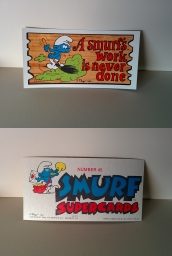 Smurf Supercards 45 - A Smurf's work is never done