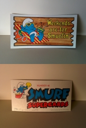 Smurf Supercards 48 - Weekends are for Smurfin'