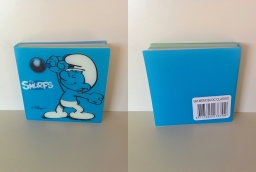 Bloc notes - Schtroumpf Costaud