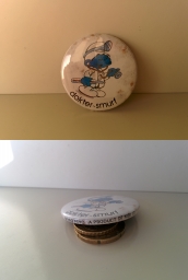 Badge MBI n°2 - Schtroumpf docteur (Dokter-Smurf)