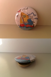 Badge MBI n°10 - Schtroumpf navigateur (Zeil-Smurf)