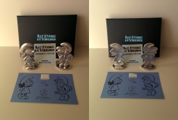 Les deux Schtroumpfettes