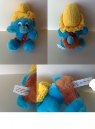 Peluche Schtroumpf Nature