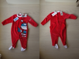 Pyjama Grand Schtroumpf père noël