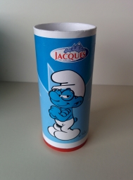Jacques - Glace pouss-pouss Schtroumpf à Lunettes