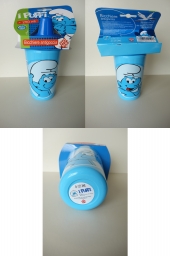 Verre en plastique - Schtroumpf