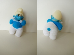 Mini mascotte - Schtroumpf