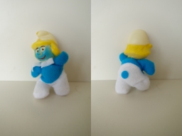 Mini mascotte - Schtroumpfette