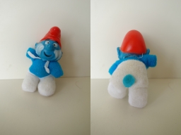 Mini mascotte - Grand Schtroumpf