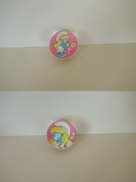 Cora / Match - Balle rebondissante n°3 - Schtroumpfette