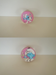 Cora / Match - Balle rebondissante n°13 - Schtroumpf Poête