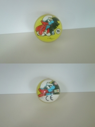 Cora / Match - Balle rebondissante n°16 - Schtroumpf conspirateur