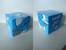 Tissue Box - Musiker Schlumpf
