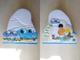 Coffret terrain d'aventure 2 en 1 - Tête de Schtroumpf & ville