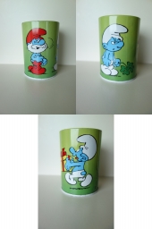 Pot à crayons - Grand Schtroumpf, Schtroumpf Grognon & Schtroumpf farceur